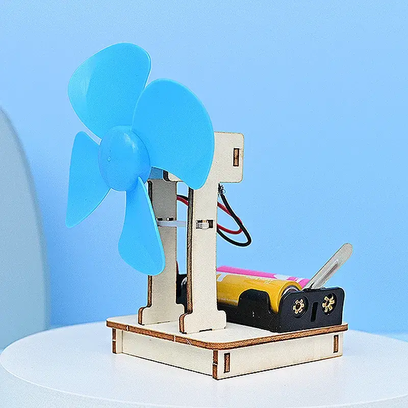 Electric Mini Fan for Kids Science Toy