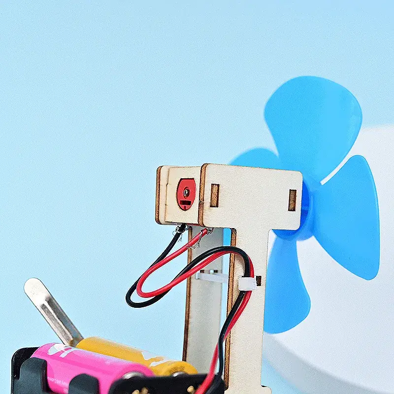 Electric Mini Fan for Kids Science Toy