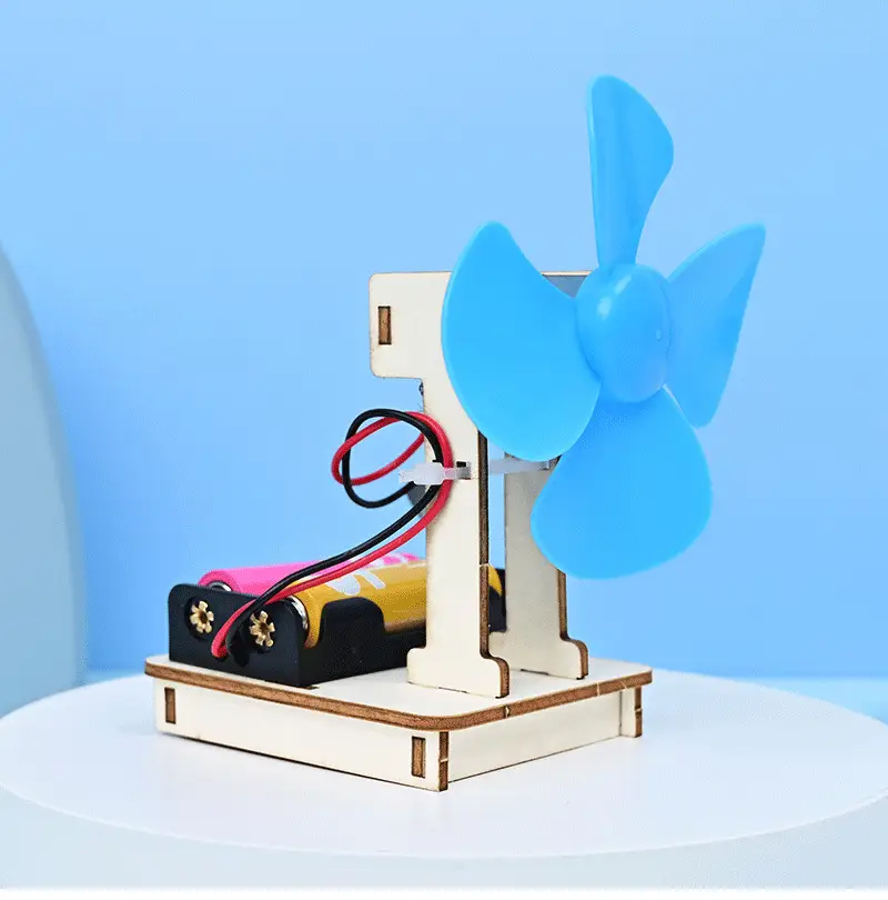 Electric Mini Fan for Kids Science Toy — feature 6