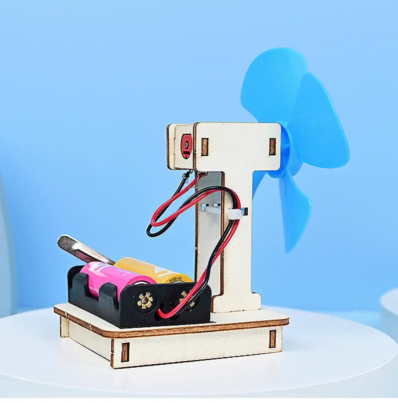 Electric Mini Fan for Kids Science Toy — feature 9