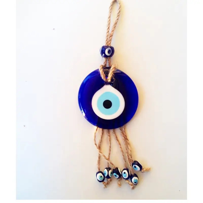 Turkish Style Blue Eye Pendant with Evil Eye Design - Image 15