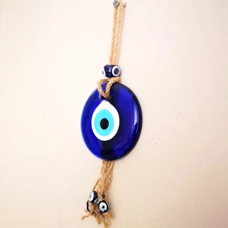 Turkish Style Blue Eye Pendant with Evil Eye Design — feature 11