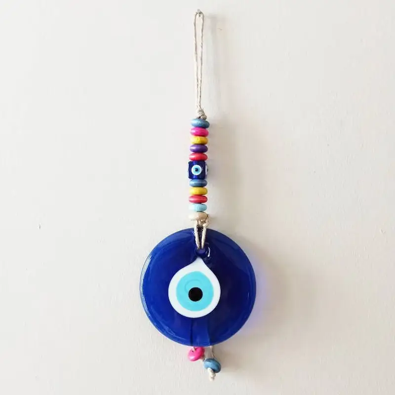 Turkish Style Blue Eye Pendant with Evil Eye Design — feature 3