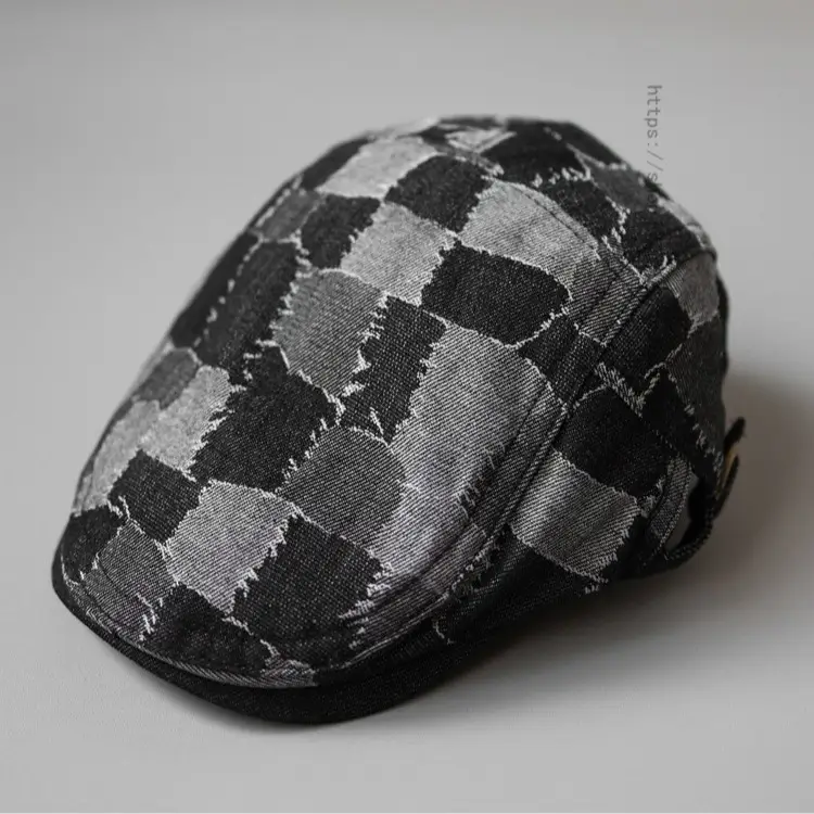 Korean Denim Cap Men Women Spring Summer Blue - Image 6