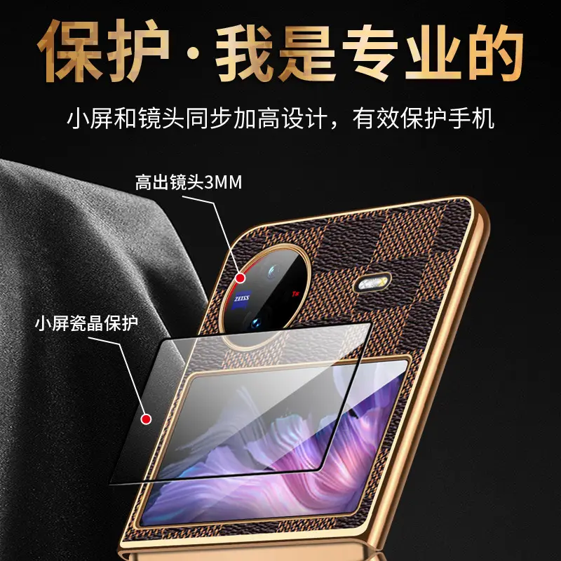 Folding Phone Case with 8 Colors & Gold Plated Design - Image 8
