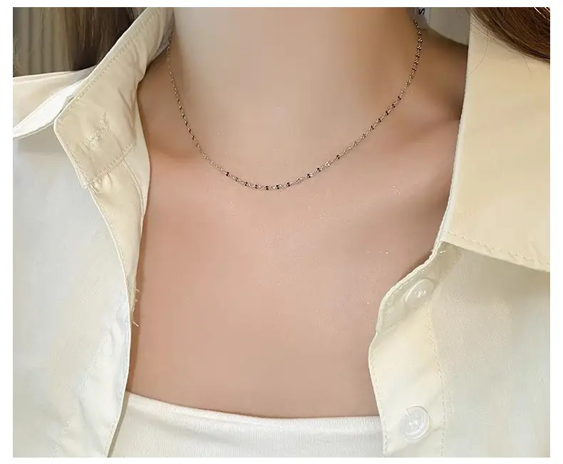 French Style Real Gold Plated Necklace for Women — feature 42