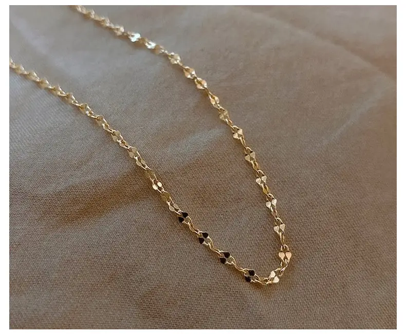 French Style Real Gold Plated Necklace for Women — feature 43