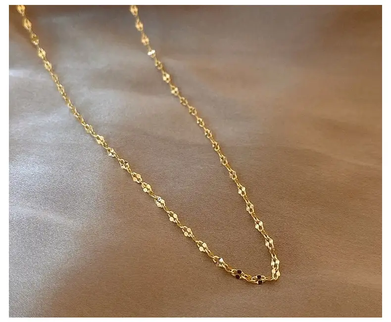 French Style Real Gold Plated Necklace for Women — feature 44