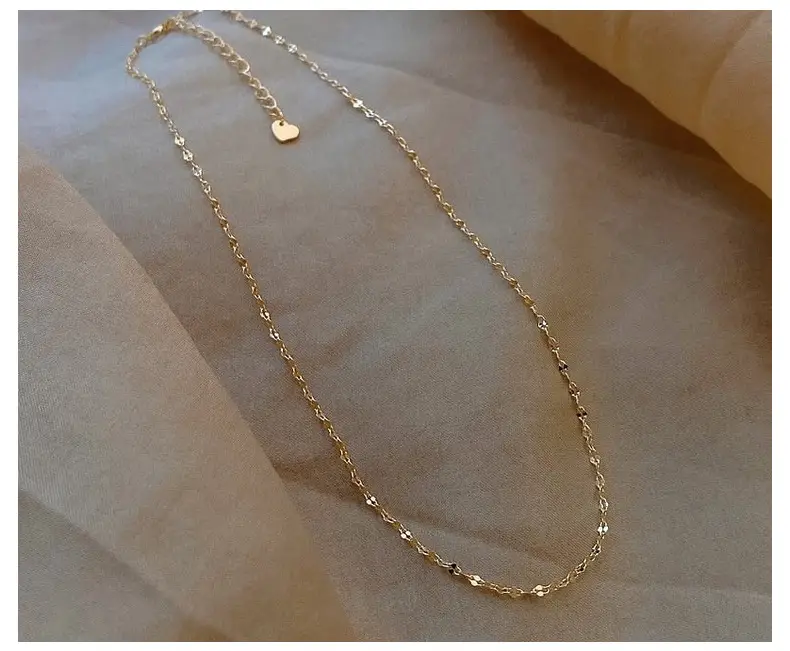 French Style Real Gold Plated Necklace for Women — feature 46