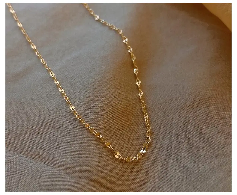 French Style Real Gold Plated Necklace for Women — feature 52