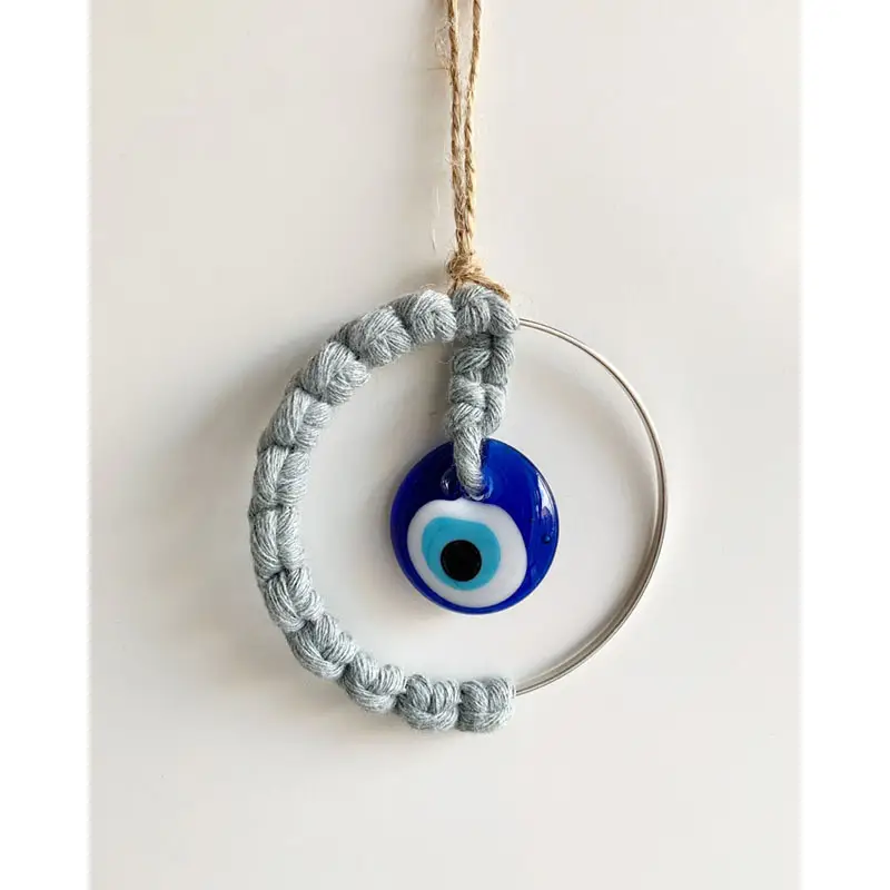 Turkish Blue Eye Pendant with Cross-Border Design — feature 5