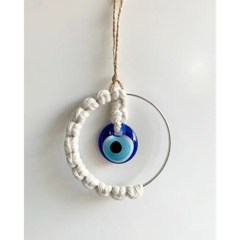 Turkish Blue Eye Pendant with Cross-Border Design — feature 6