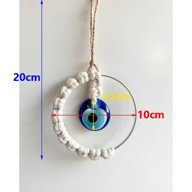 Turkish Blue Eye Pendant with Cross-Border Design - Image 4
