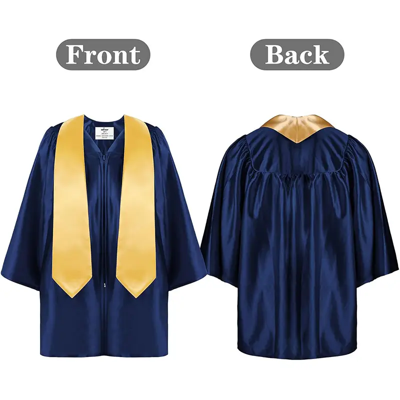 Purple Knitted Graduation Suit for Kids Kindergarten Primary School - Image 15