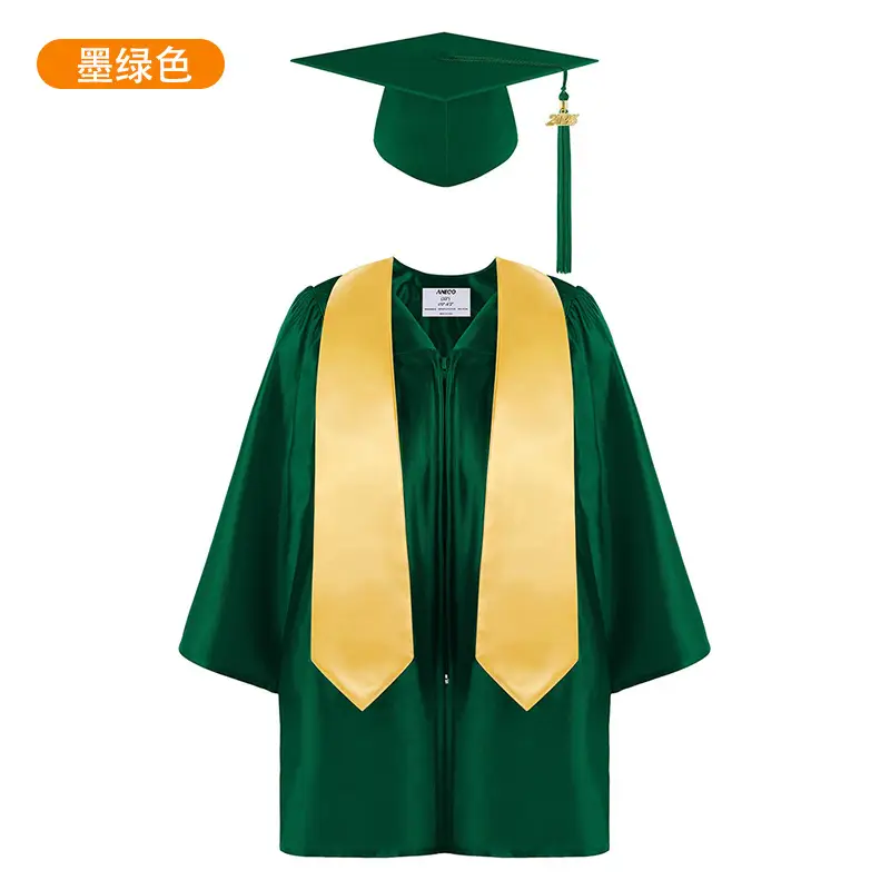 Purple Knitted Graduation Suit for Kids Kindergarten Primary School - Image 9