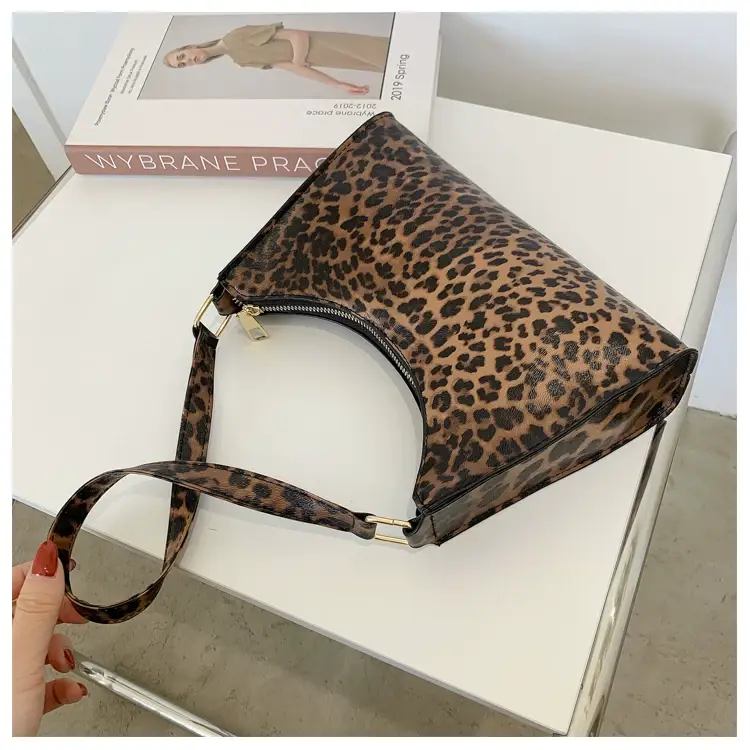 Cow Print Shoulder Bag for Women Leopard Pattern 2025 — feature 16