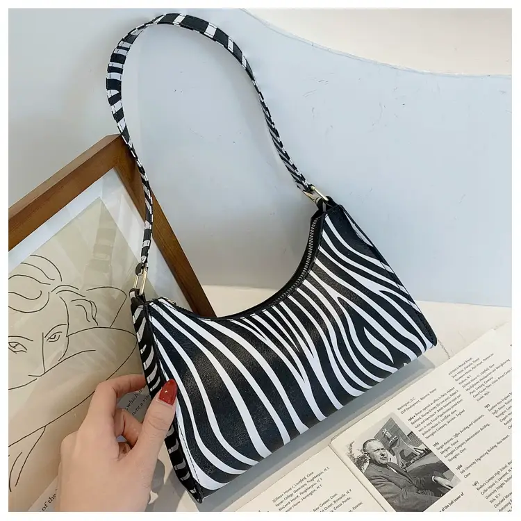 Cow Print Shoulder Bag for Women Leopard Pattern 2025 — feature 22