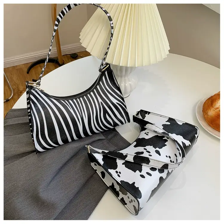 Cow Print Shoulder Bag for Women Leopard Pattern 2025 — feature 29