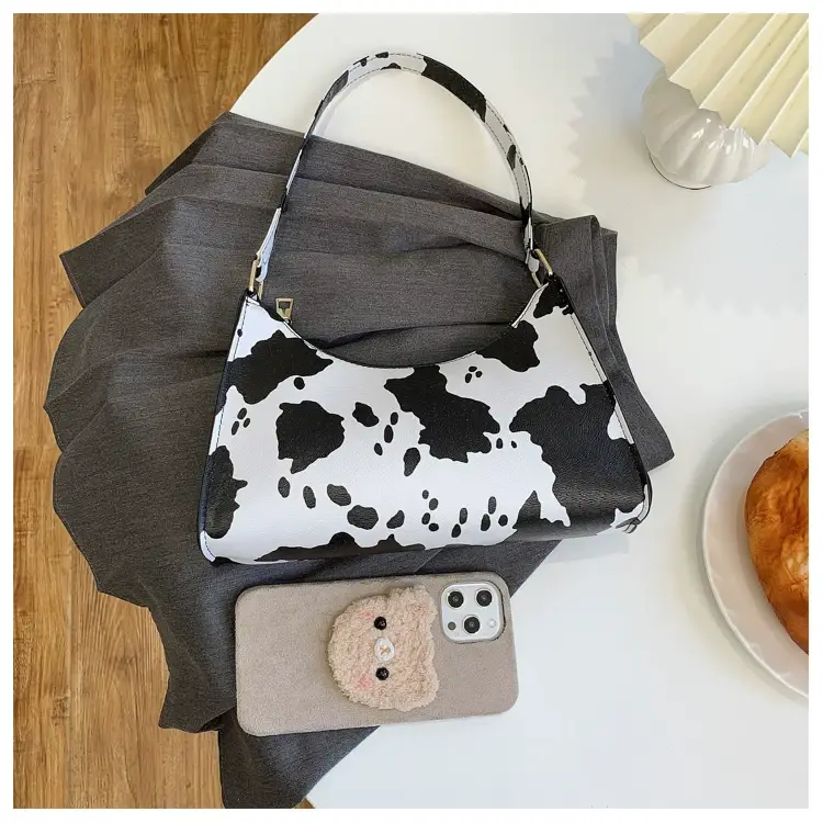 Cow Print Shoulder Bag for Women Leopard Pattern 2025 — feature 31