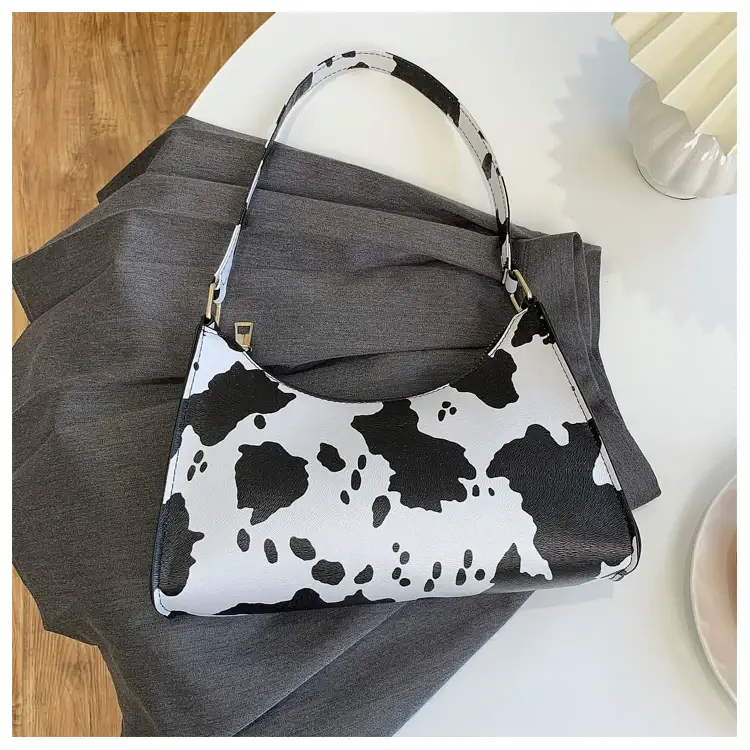 Cow Print Shoulder Bag for Women Leopard Pattern 2025 — feature 32