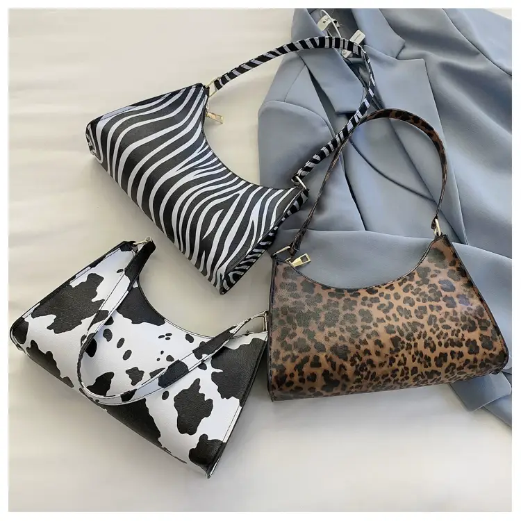 Cow Print Shoulder Bag for Women Leopard Pattern 2025 — feature 35