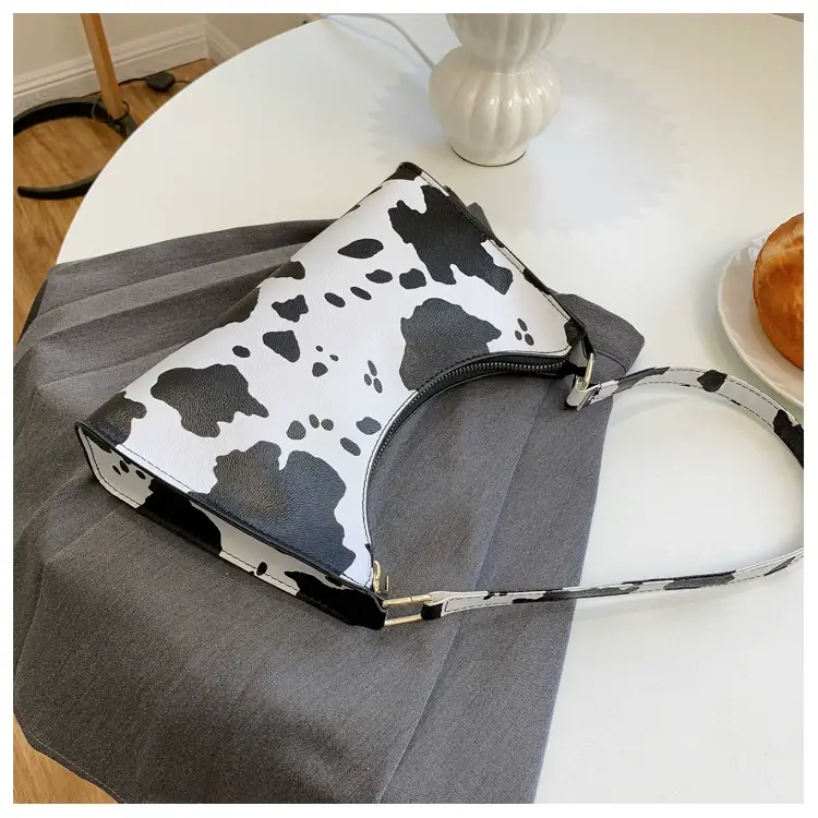 Cow Print Shoulder Bag for Women Leopard Pattern 2025 — feature 38
