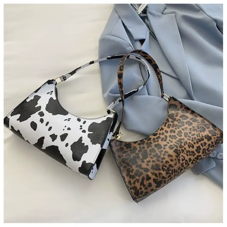 Cow Print Shoulder Bag for Women Leopard Pattern 2025 — feature 39