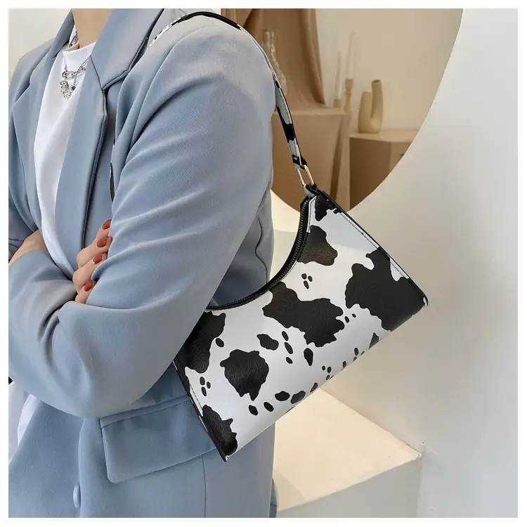 Cow Print Shoulder Bag for Women Leopard Pattern 2025 — feature 47