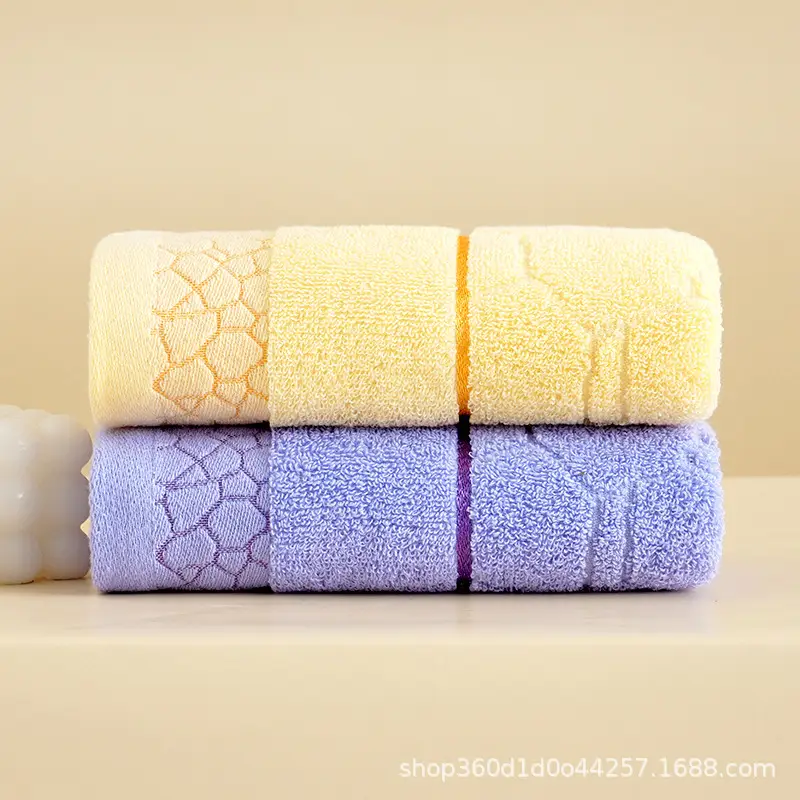 Factory Wholesale Thick Cotton Bath Towel Set Multi Color - Image 11