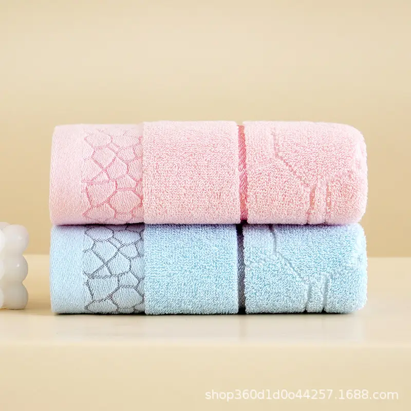 Factory Wholesale Thick Cotton Bath Towel Set Multi Color - Image 12