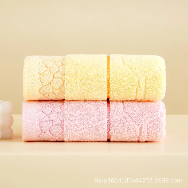 Factory Wholesale Thick Cotton Bath Towel Set Multi Color - Image 16