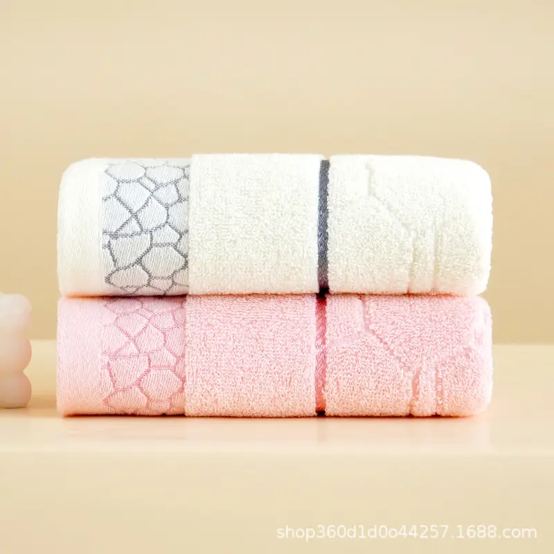 Factory Wholesale Thick Cotton Bath Towel Set Multi Color - Image 17