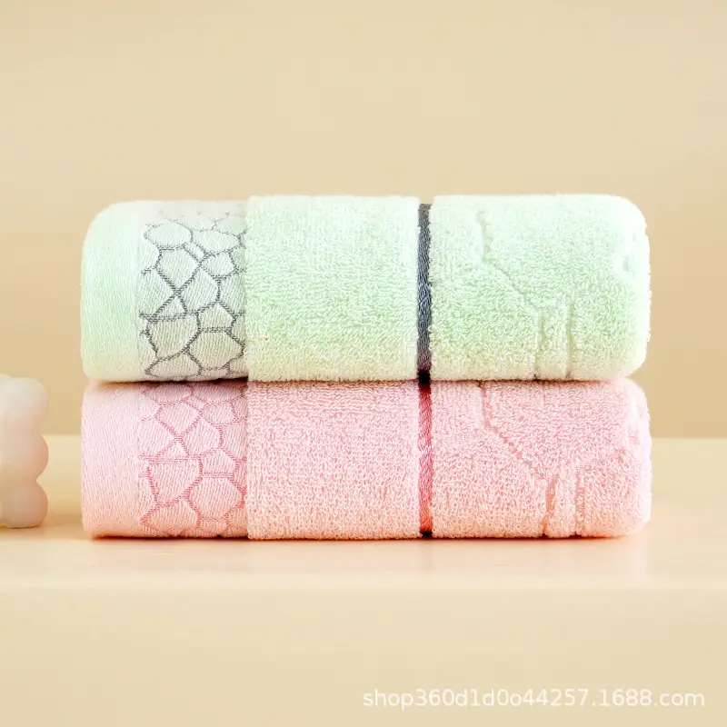 Factory Wholesale Thick Cotton Bath Towel Set Multi Color - Image 18