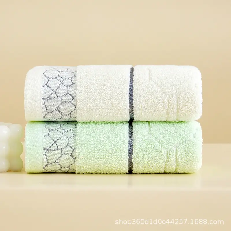 Factory Wholesale Thick Cotton Bath Towel Set Multi Color - Image 21