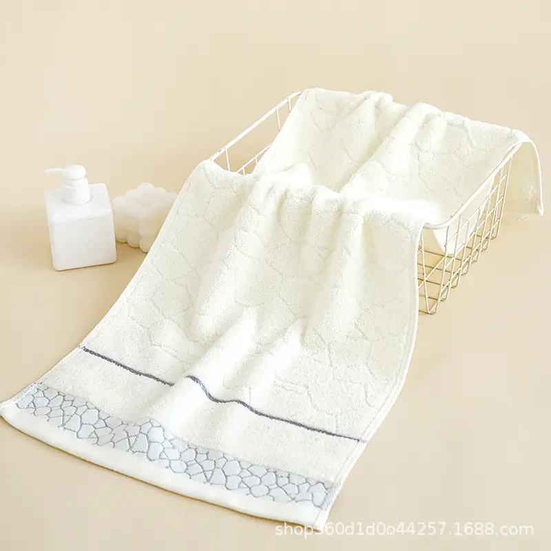 Factory Wholesale Thick Cotton Bath Towel Set Multi Color - Image 4