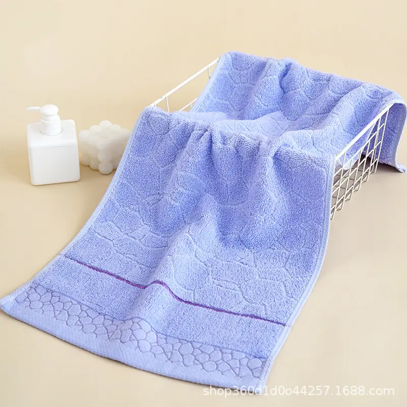 Factory Wholesale Thick Cotton Bath Towel Set Multi Color - Image 5