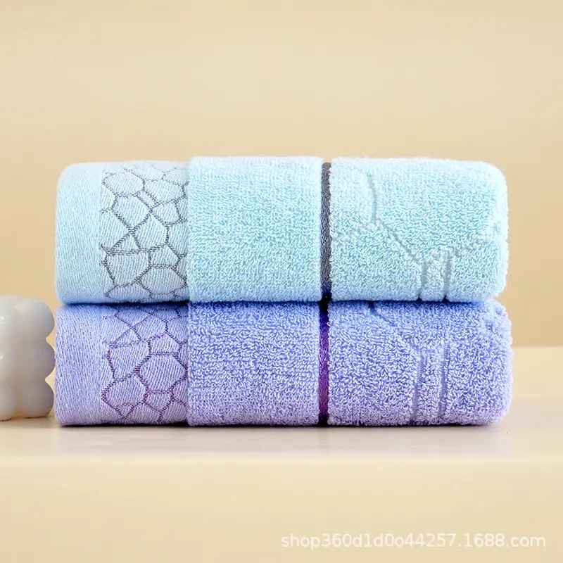 Factory Wholesale Thick Cotton Bath Towel Set Multi Color - Image 7