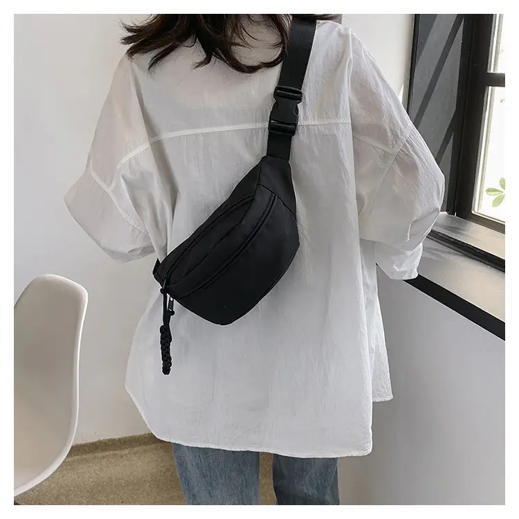 Lightweight Canvas Shoulder Bag for Women Men 2023 Spring — feature 12