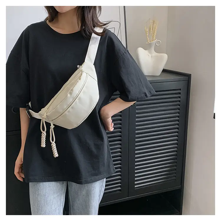 Lightweight Canvas Shoulder Bag for Women Men 2023 Spring — feature 13