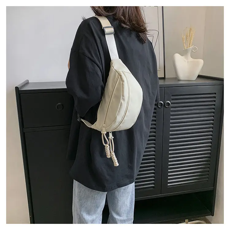 Lightweight Canvas Shoulder Bag for Women Men 2023 Spring — feature 16