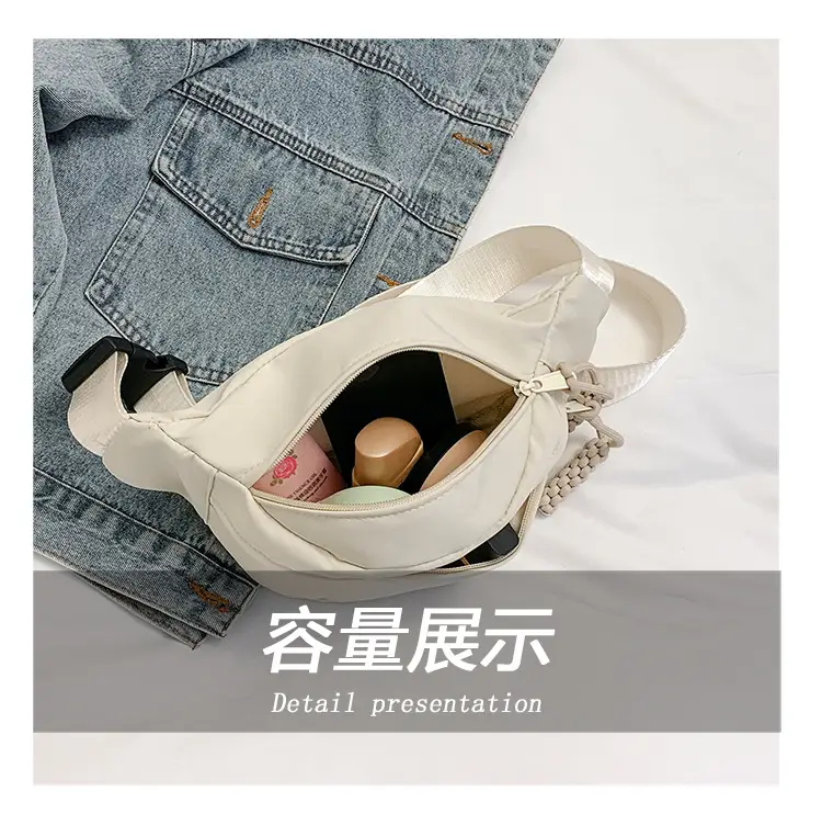 Lightweight Canvas Shoulder Bag for Women Men 2023 Spring — feature 7
