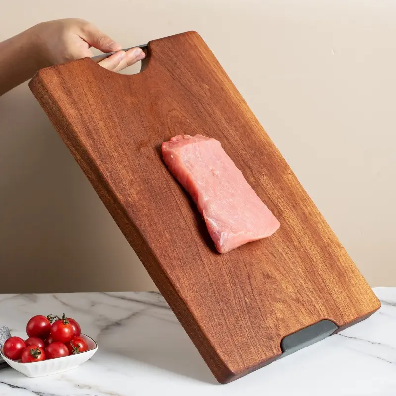 Black Sandalwood Cutting Board Double Sided Kitchen Use - Image 7