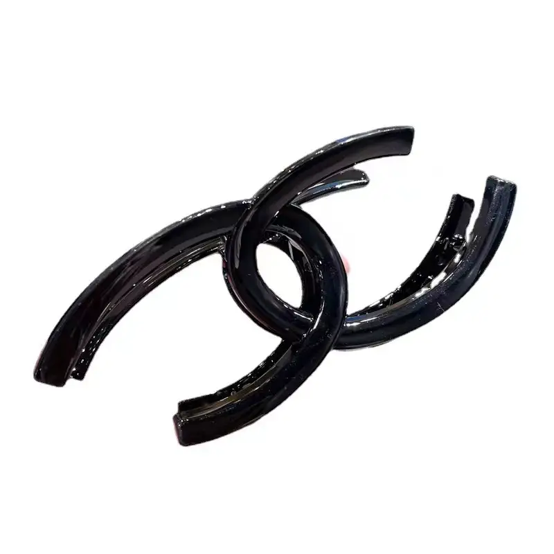 Pink Acrylic Double C Hair Grab Clip - Image 8