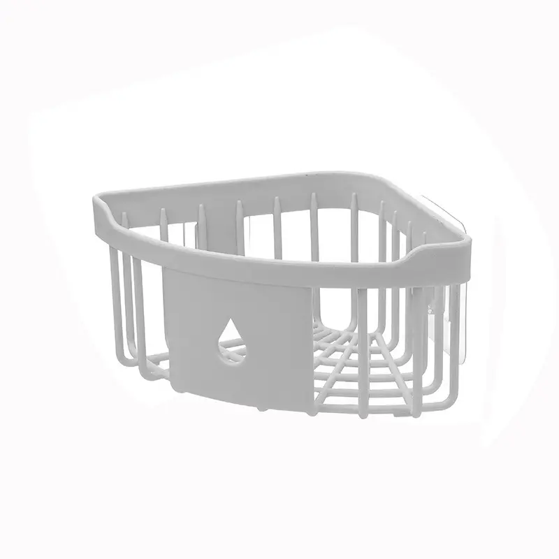Triangle Corner Wall Mount Bathroom Storage Rack 20x8x13.5cm - Image 9