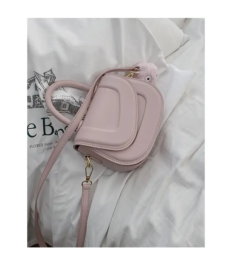 Women's White Square Shoulder Bag 2023 Korean Style — feature 34