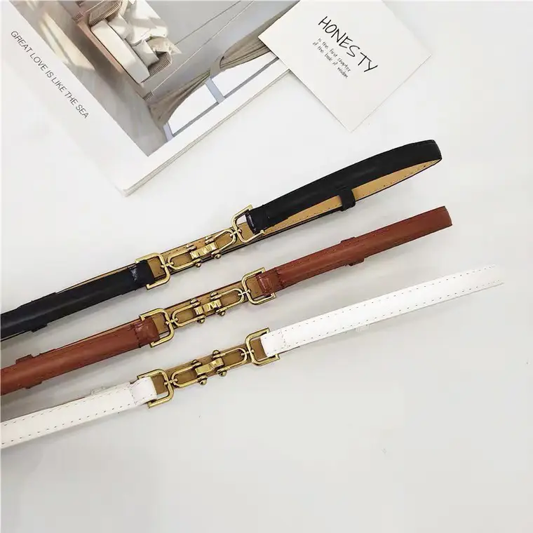 Women's Adjustable Horseshoe Belt for Suit Coat
