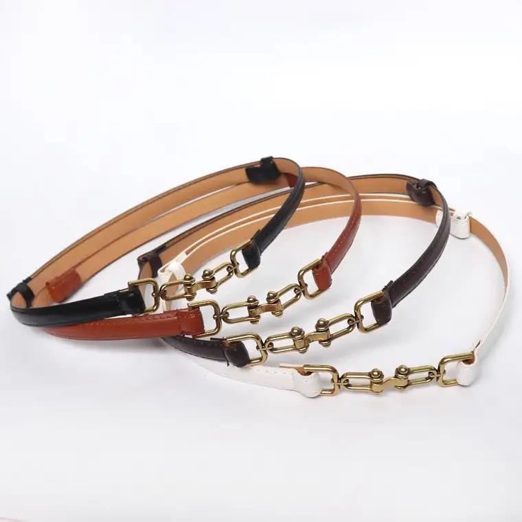 Women's Adjustable Horseshoe Belt for Suit Coat