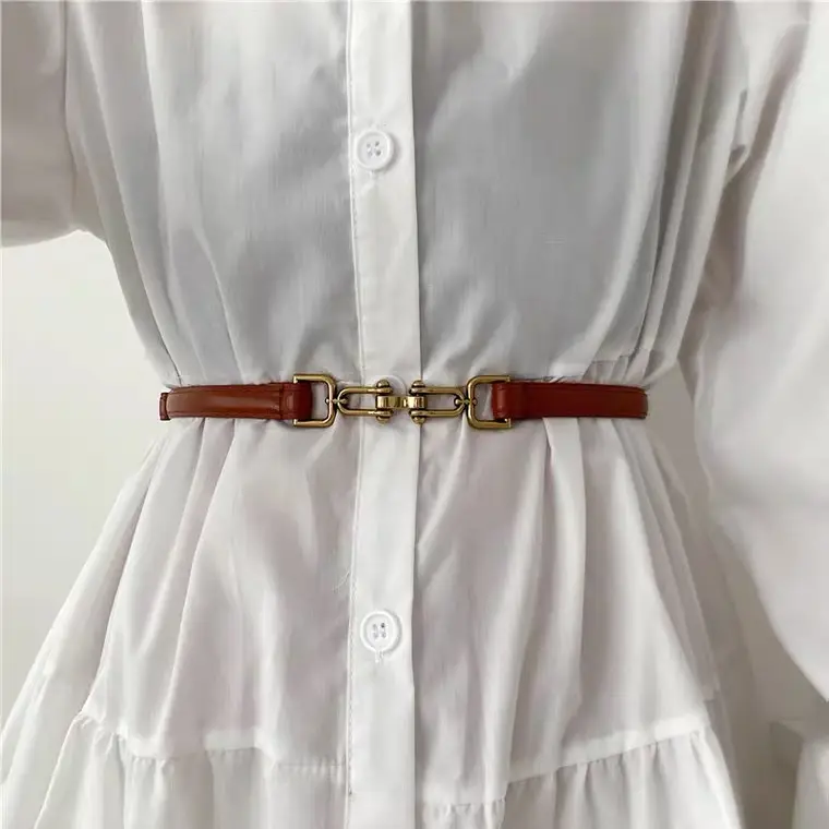 Women's Adjustable Horseshoe Belt for Suit Coat — feature 1