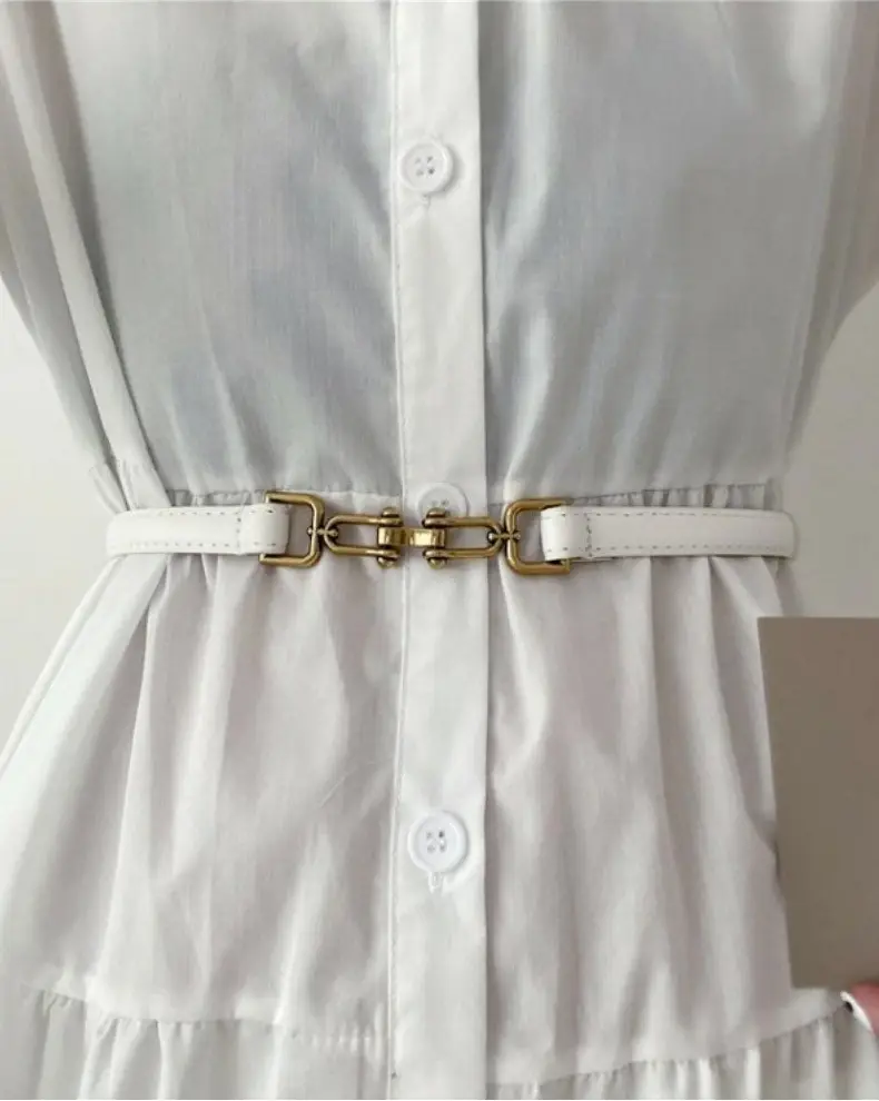 Women's Adjustable Horseshoe Belt for Suit Coat — feature 2