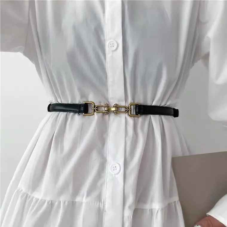 Women's Adjustable Horseshoe Belt for Suit Coat — feature 3